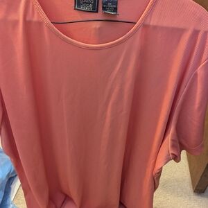 Laura Scott Women's Peach Blouse